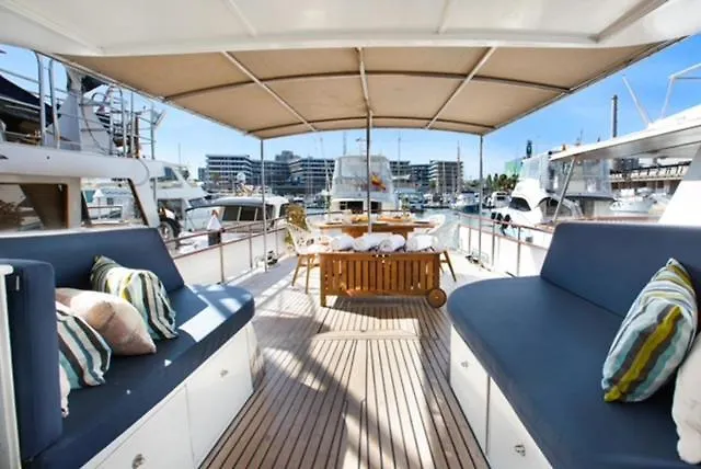 Classic yacht with huge deck&amazing views